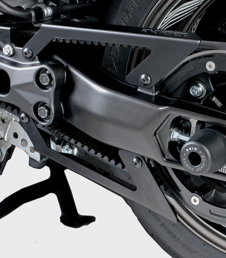 Cubrecorrea Puig en Negro Yamaha T-MAX 530 (12-16) 6336N