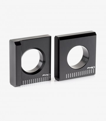 Juego de Tensores Rueda Trasera Puig Negro 7357N para Yamaha T-MAX 530 / DX / SX (12-19), T-MAX 560 / Tech Max (20-26)