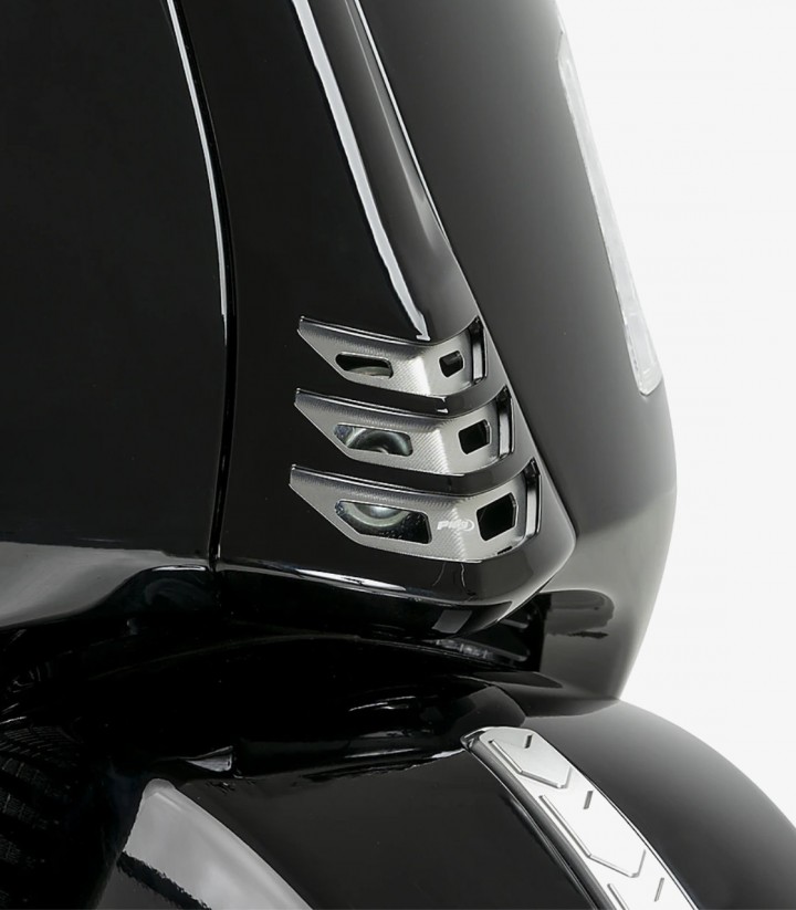 Hupenblende Puig für verschiedene Vespa-Modelle in Schwarz 22389D