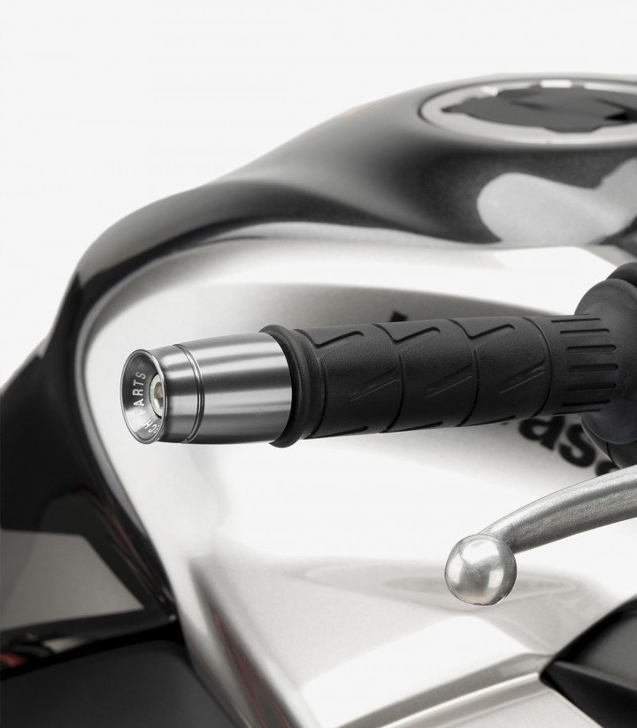 Puig Lenkerendgewichte Sport 21008Y in Titan für several Kawasaki models