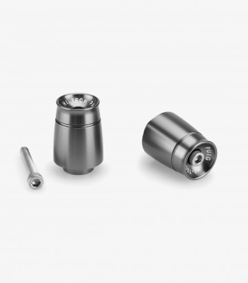 Puig Sport 21010Y Bar Ends in Titanium for Yamaha FJR1300, FZS600, FZ1 / FZ8, MT-07 / 09, YZF-R1 / R6 / R9