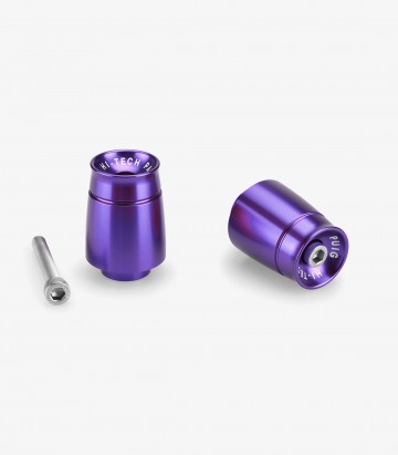 Contrapesos Sport 21010L Puig color Lila para Yamaha FJR1300, FZS600, FZ1 / FZ8, MT-07 / 09, YZF-R1 / R6 / R9