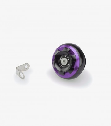 Puig Track Oil Filler Cap Purple 20341L for various models of Yamaha