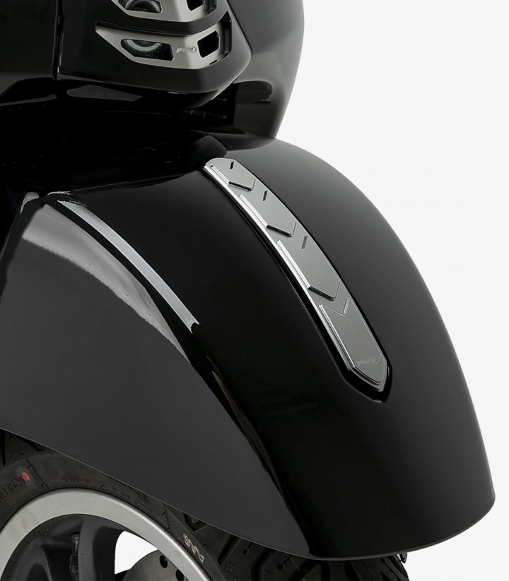Zierblende Vorderer Kotflügel in Aluminium Puig für verschiedene Vespa-Modelle 22390D