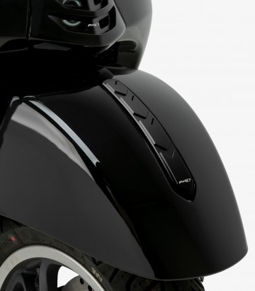Zierblende Vorderer Kotflügel in Schwarz Puig für verschiedene Vespa-Modelle 22390N