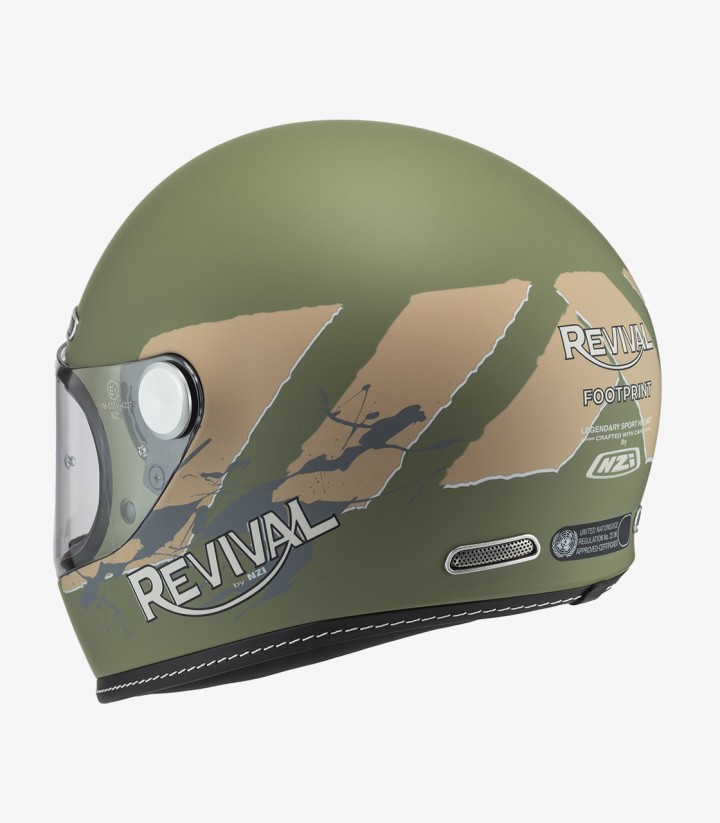 Integralhelm NZI Revival Grün