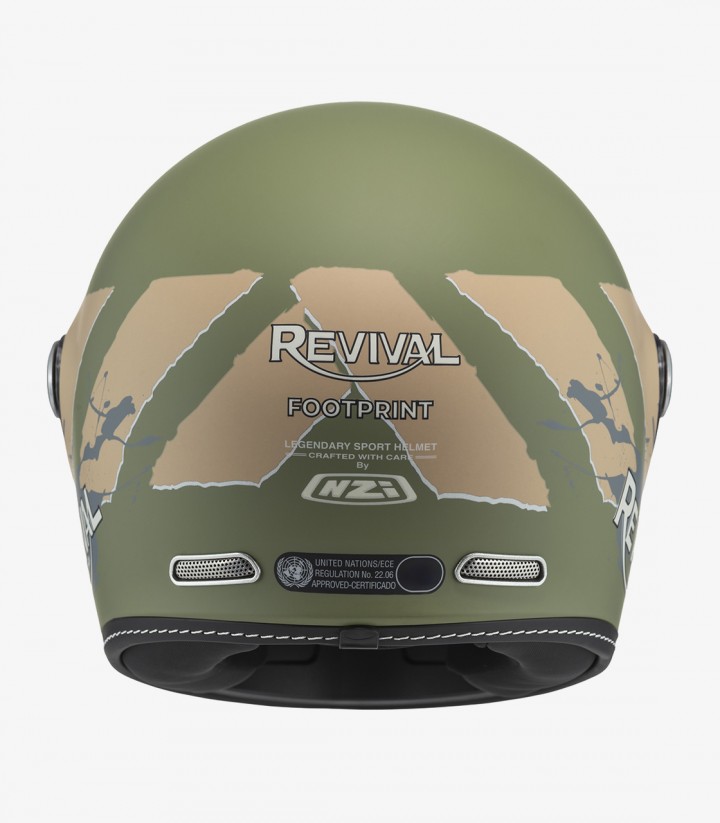 Integralhelm NZI Revival Grün