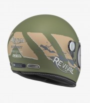 NZI Revival Green Full Face Helmet