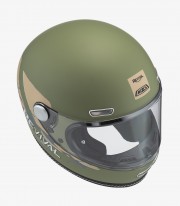 NZI Revival Green Full Face Helmet