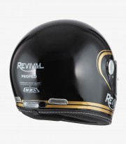 NZI Revival Black & Gold Full Face Helmet