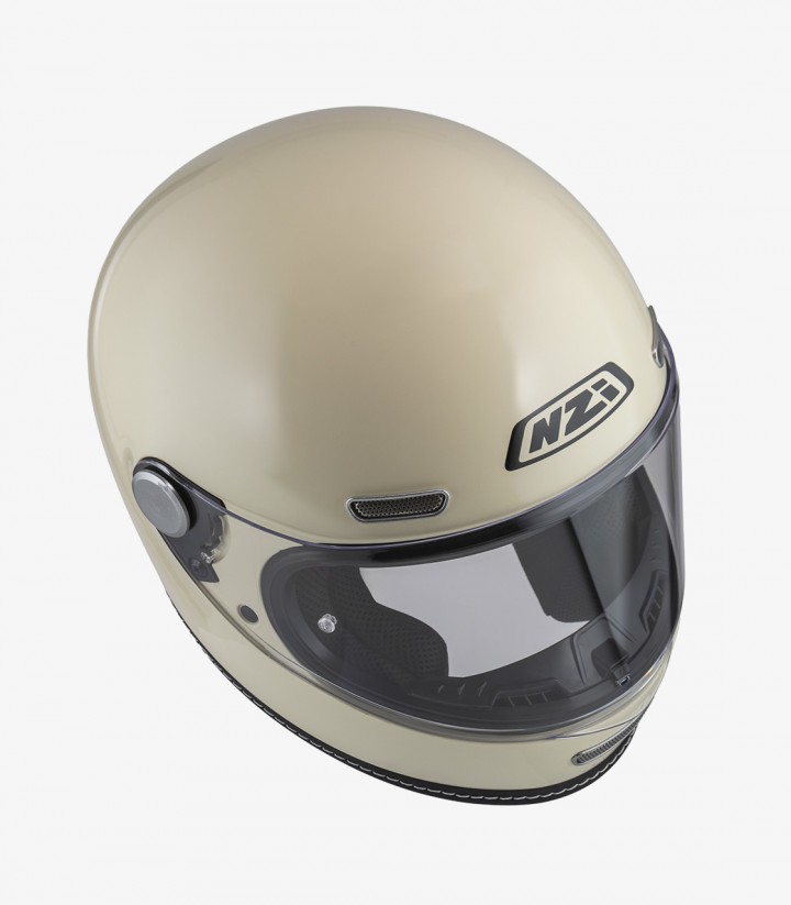 Casco Integral NZI Revival Blanco Hueso