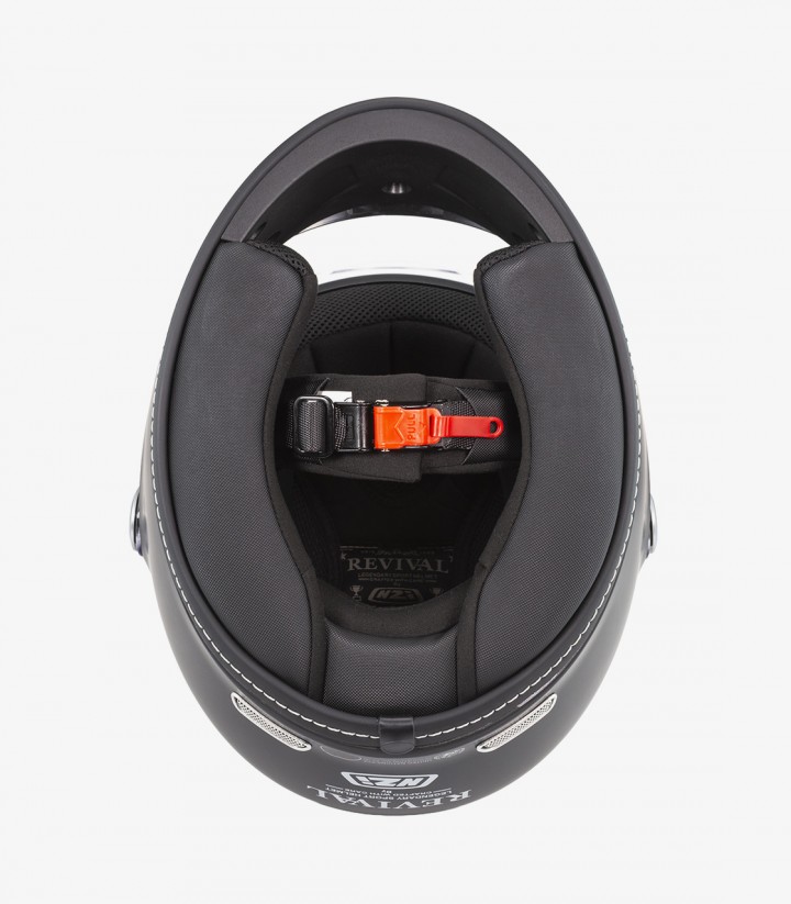Integralhelm NZI Revival Mattschwarz