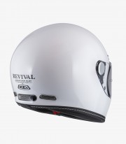 NZI Revival White Full Face Helmet