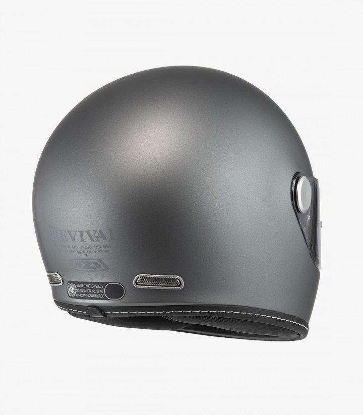 Casco Integral NZI Revival Antracita Mate