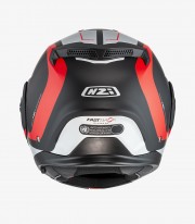 NZI Fastback Duo Summum Black & Matte Red Modular Helmet