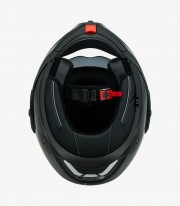 NZI Fastback Duo Shadow Black, Anthracite and Matte Silver Modular Helmet