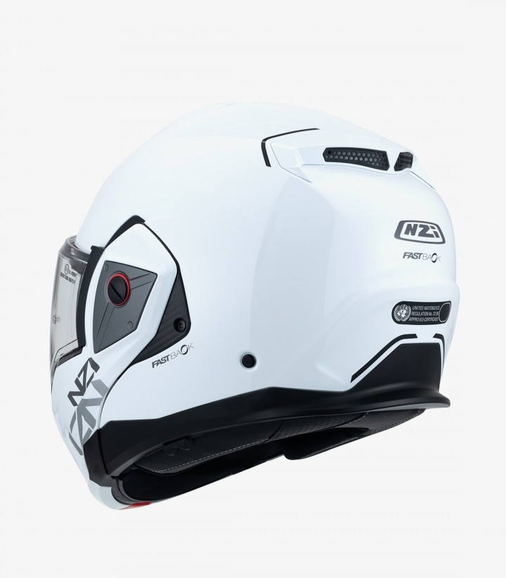 Klapphelm NZI Fastback Duo Solid Weiß