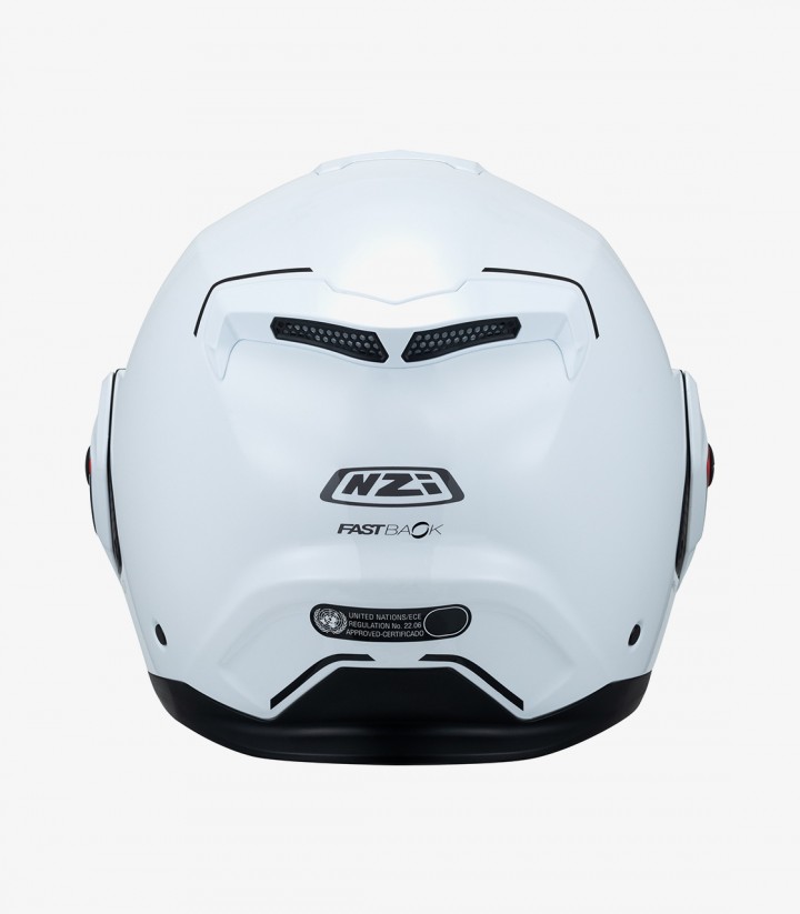 Casco Modular NZI Fastback Duo Solid Blanco