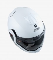 NZI Fastback Duo Solid White Modular Helmet