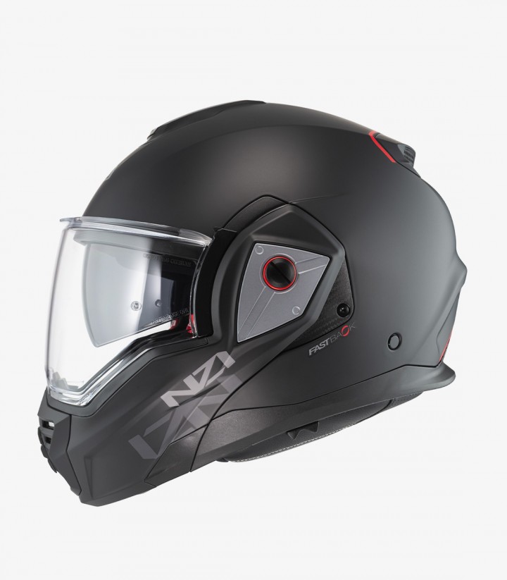 Klapphelm NZI Fastback Duo Solid Mattschwarz
