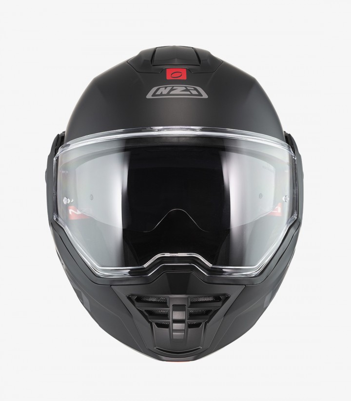 Klapphelm NZI Fastback Duo Solid Mattschwarz