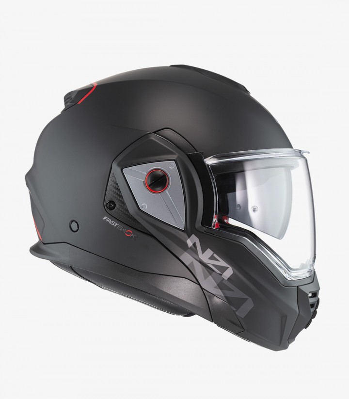 Casco Modular NZI Fastback Duo Solid Negro Mate