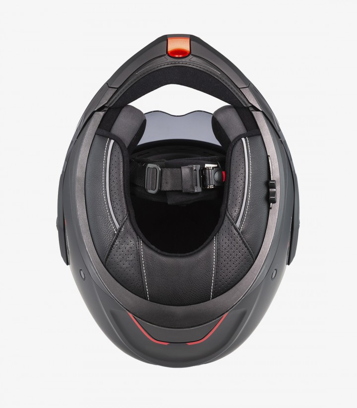 Casco Modular NZI Fastback Duo Solid Negro Mate