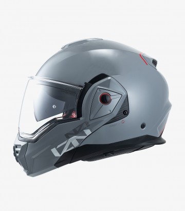 Casco Modular NZI Fastback Duo Solid Gris Nardo