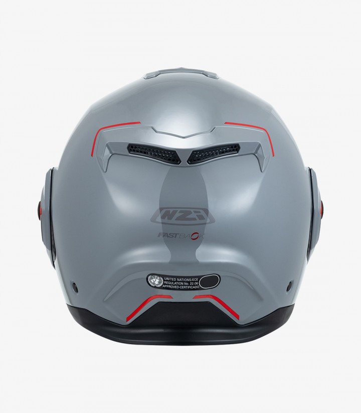 Casco Modular NZI Fastback Duo Solid Gris Nardo