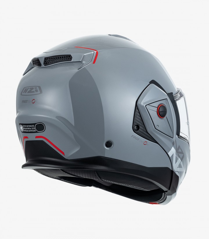 Klapphelm NZI Fastback Duo Solid Nardograu