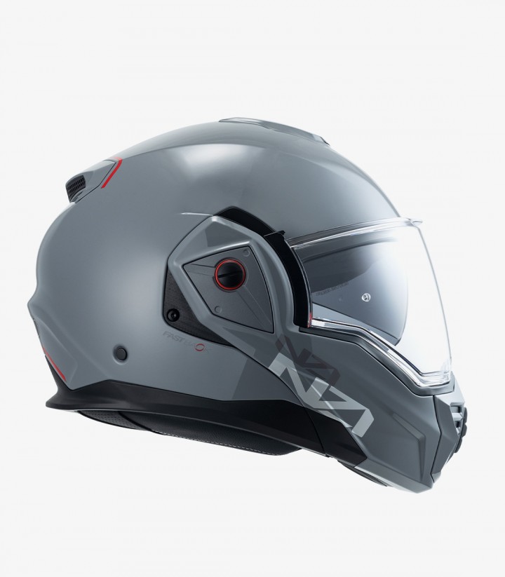 Klapphelm NZI Fastback Duo Solid Nardograu