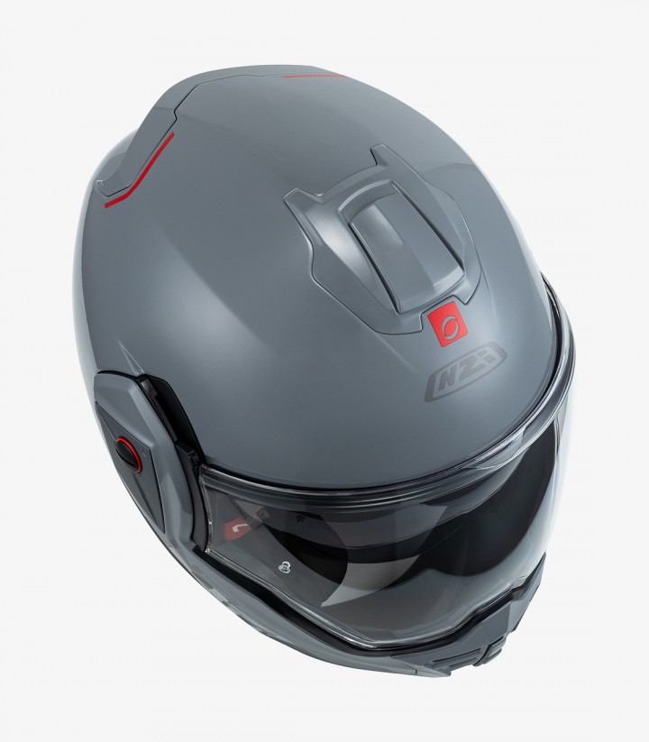 NZI Fastback Duo Solid Nardo Grey Modular Helmet