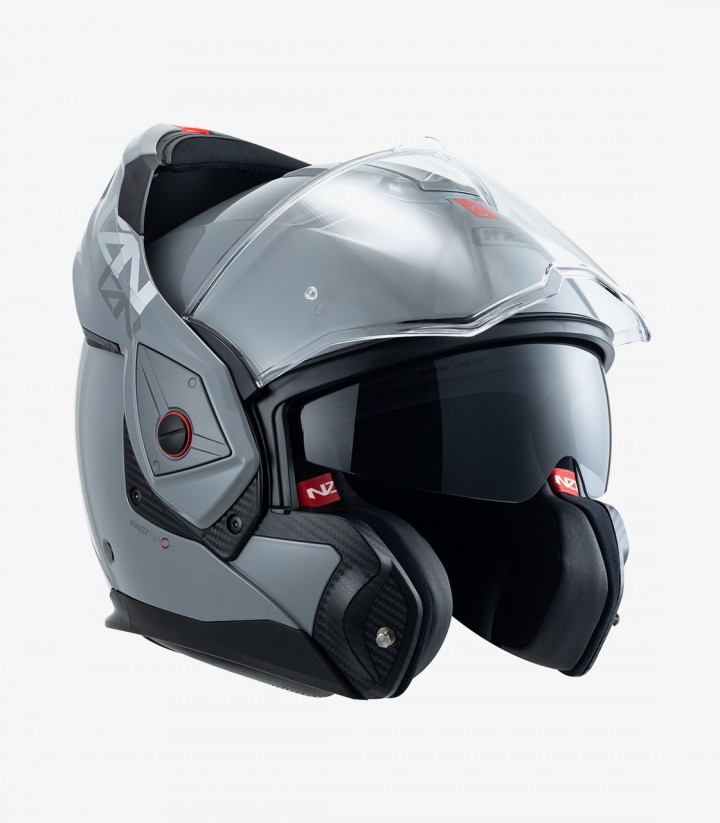 Casco Modular NZI Fastback Duo Solid Gris Nardo