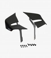 Alerones laterales D12 22384J Puig Honda CB1000 Hornet (25) Negro mate 22384J