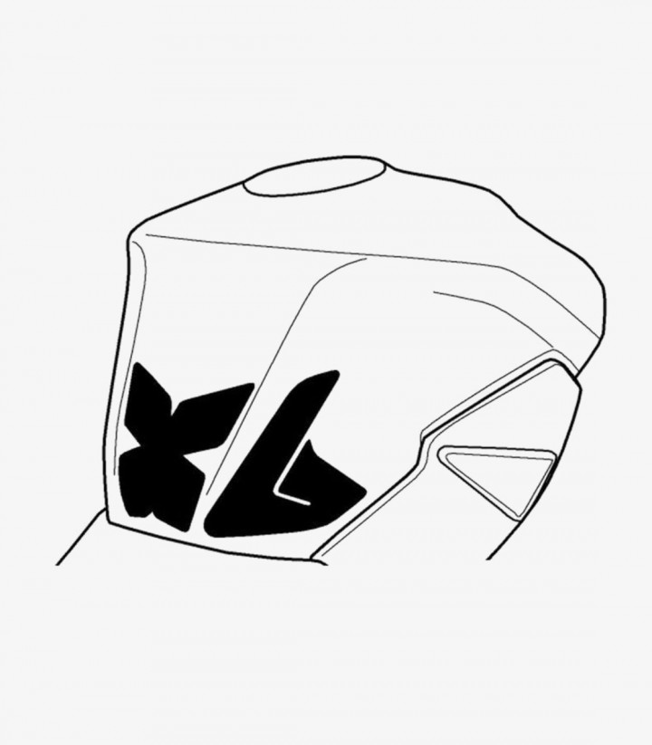 Protector depósito Suzuki GSR750 (11-16) Puig Símil carbono 8437C 8437C