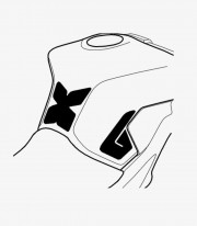 Protector depósito Yamaha MT-09 (13-20) Puig Símil carbono 8439C 8439C