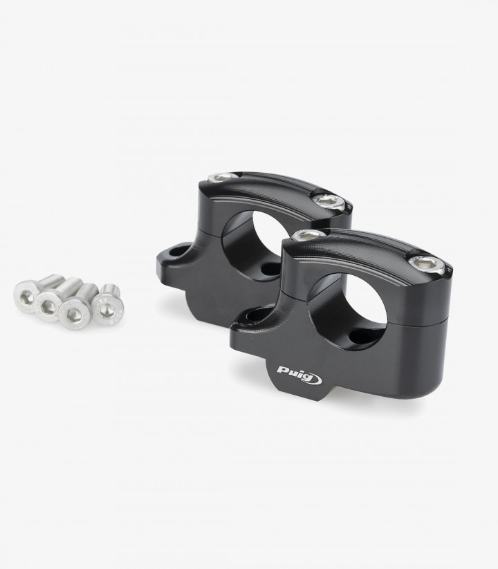 Puig Pullback-Lenkerböcke 22360N Voge 900DSX (24-26) Schwarz