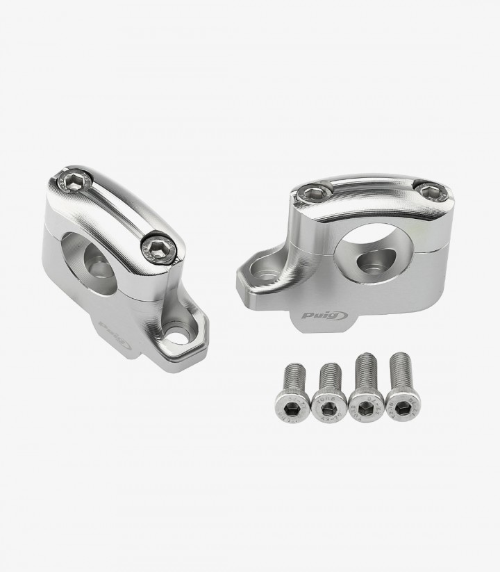 Torretas Pullback Puig 22360P Voge 900DSX (24-26) Plateadas 22360P