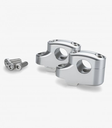 Puig Pullback Risers 21811P BMW F750/800GS (18-25) Silver