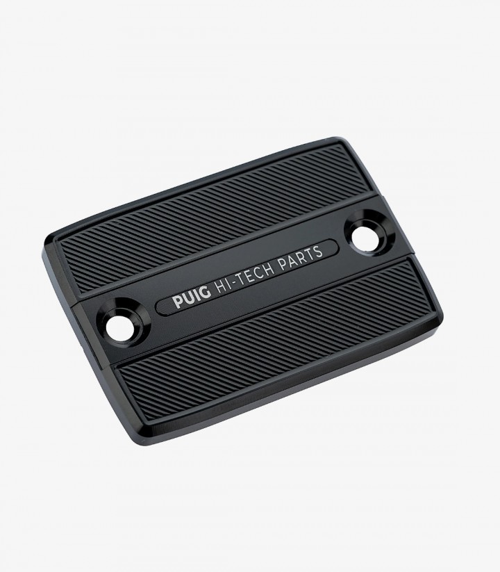 Tapa depósito líquido freno Puig color Negro 22104N para Triumph Daytona 660 (24-25) 22104N