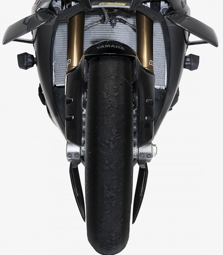 Puig Aero Wheel Deflector in Black for Yamaha YZF-R1 (25) 22667N 22667N