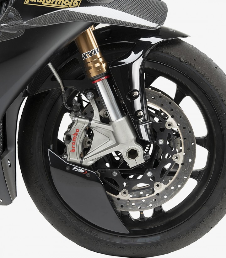 Puig Aero Wheel Deflector in Black for Yamaha YZF-R1 (25) 22667N 22667N
