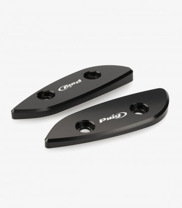 Puig Spiegelabdeckungen in Schwarz Aprilia RS 660 (25-26) 22624N