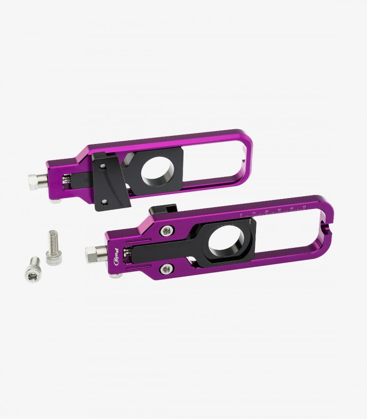 Puig Kettenspanner Lila 21038L für BMW M1000RR (23-26), S1000RR (19-26)