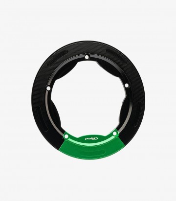 Puig Green Sprocket Trim Ring Yamaha T-MAX 530 / DX / SX (17-19), T-MAX 560 / Tech Max (20-26) 22693V
