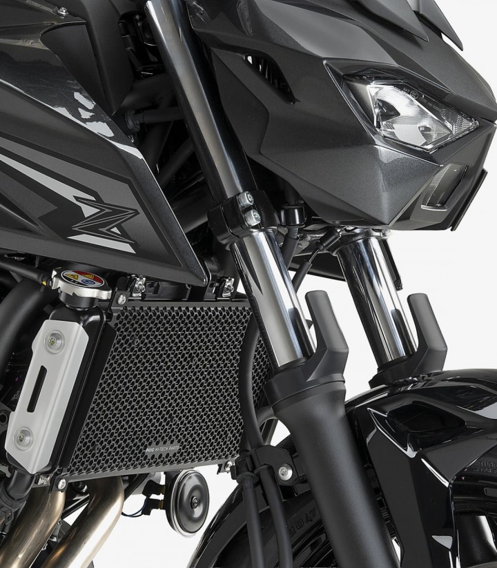 Puig Radiator Guard Black for Kawasaki Ninja 650 (20-25) 22558N 22558N