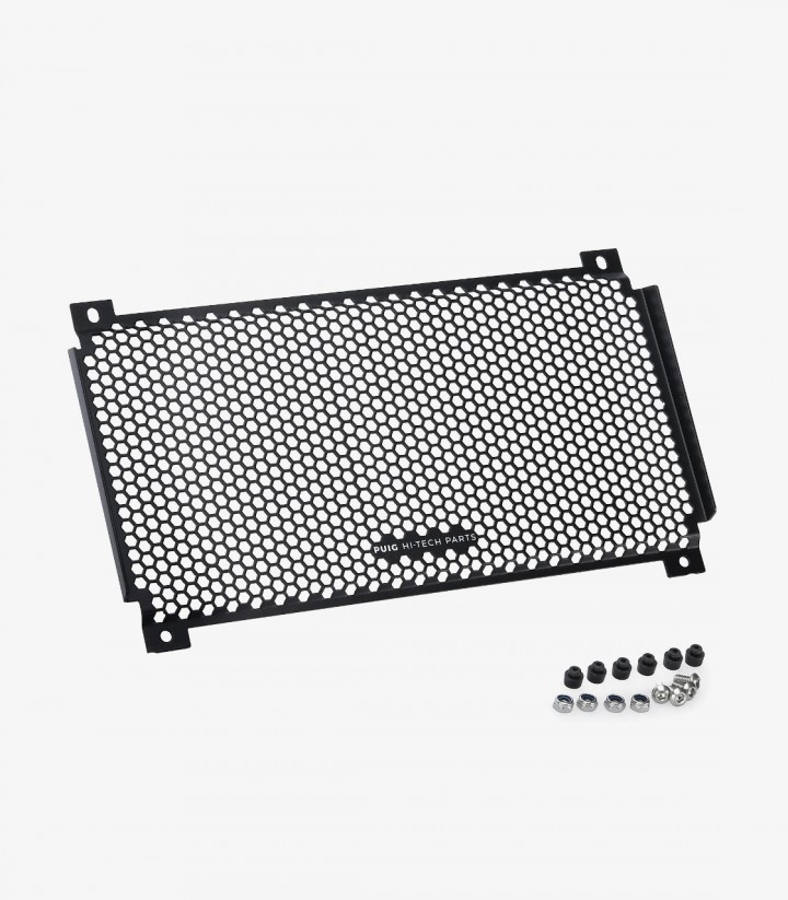 Kühlerschutz Puig Schwarz für Kawasaki Ninja 650 (20-26), Z650 (20-26) 22558N