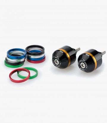 Contrapesos Cortos Con Aro 3708N Puig color Negro para BMW M/S1000RR (19-24)
