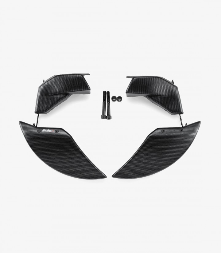 Bremsenkühler Puig 22076C Carbon-Optik Kawasaki ZX-6R Ninja (24-26)