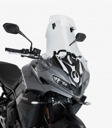Cúpula Puig Touring con visera Triumph Tiger Sport 800 (25) Transparente 22523W